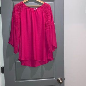 Cato Women 14/16W Pink blouse